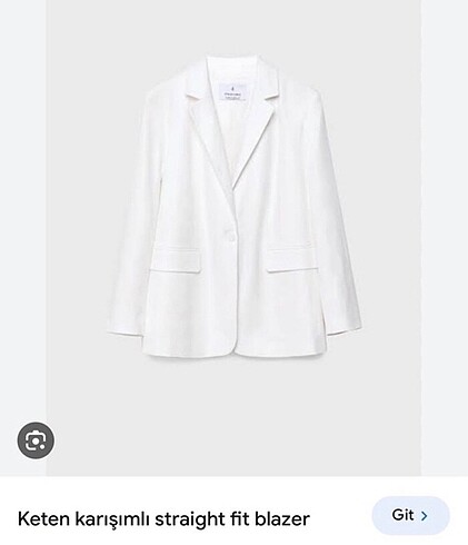 s Beden Stradivarius keten blazer