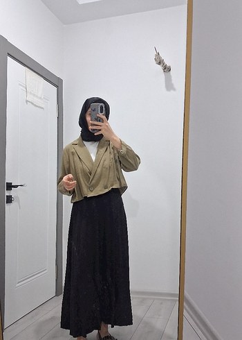 Kadın Uzun  Etek - Görsel 3