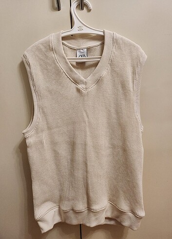 zara krem suveter