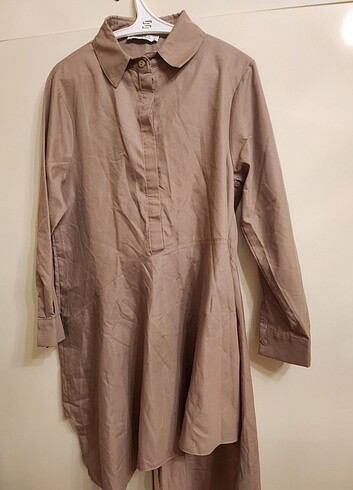American Vintage gomlek asimetrik elbise