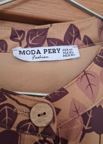 Bej Bohem Uzun Kollu Elbise - Görsel 6