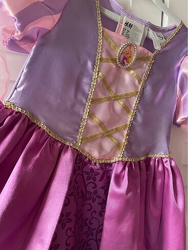 5 Yaş Beden Rapunzel kostum