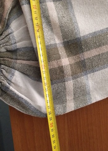 Düğmeli Uzun Kollu Pamuklu Gömlek - Görsel 7