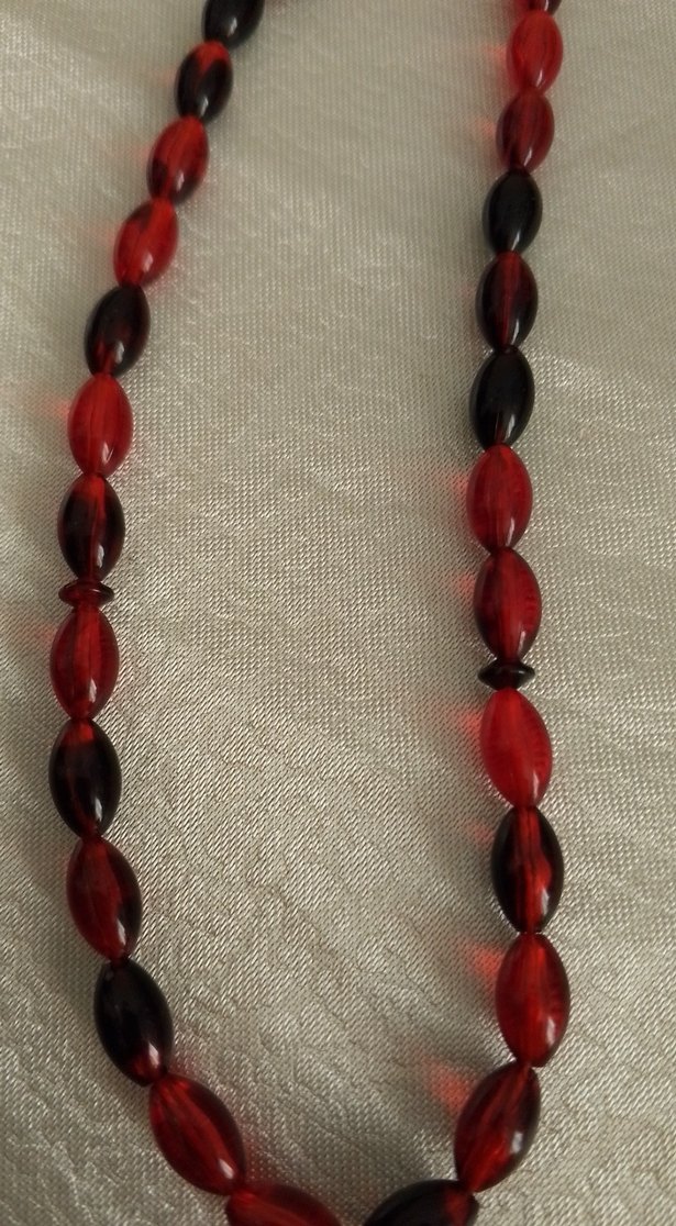 Koyu Kırmızı Erkek Tesbih - Görsel 3