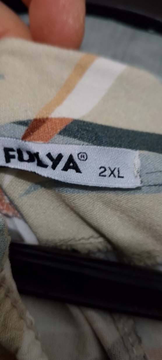 Bej Gri Desenli Uzun Kollu Bol Kesim Bluz - Görsel 5