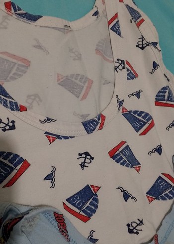 Çocuk Baskılı Atlet 3'lü Set - Görsel 3