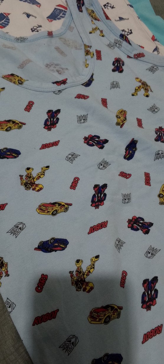 Çocuk Baskılı Atlet 3'lü Set - Görsel 2