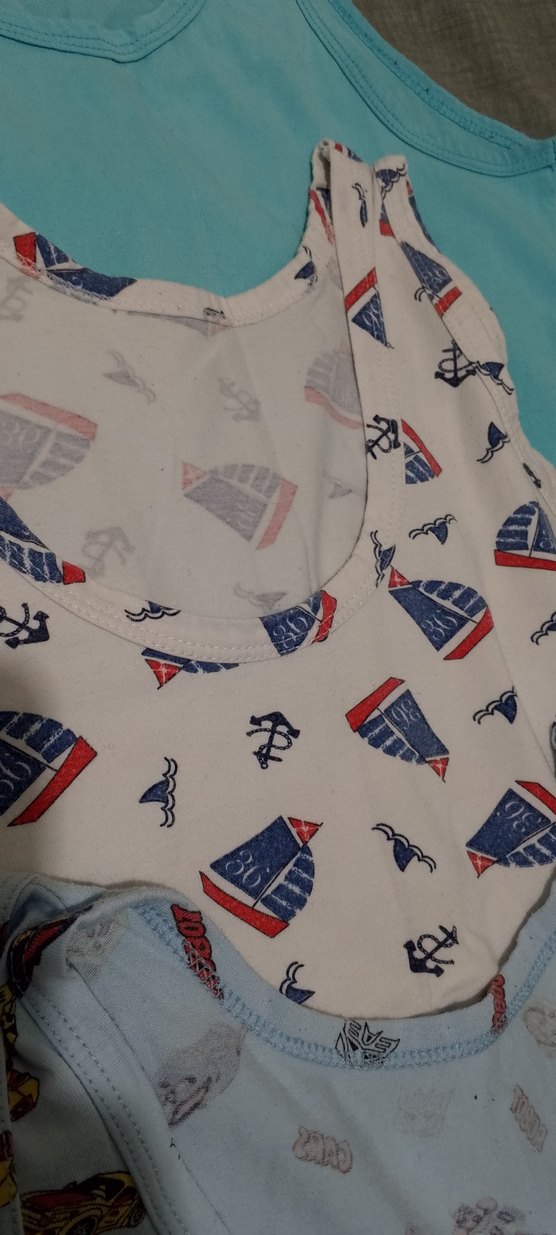 Çocuk Baskılı Atlet 3'lü Set - Görsel 3