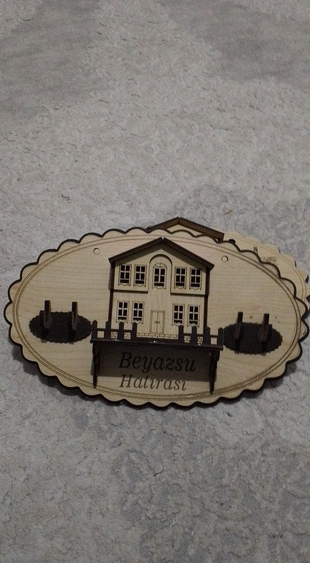 kapı arkası anahtarlık - Görsel 4