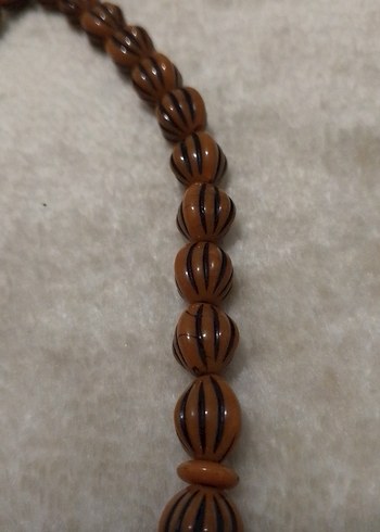 Koyu Bej Erkek Tesbih Boncukları - Görsel 3