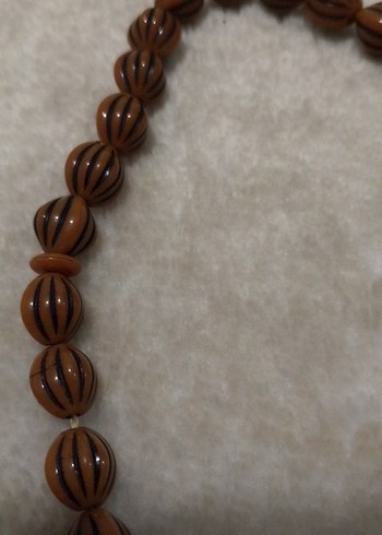 Koyu Bej Erkek Tesbih Boncukları - Görsel 6