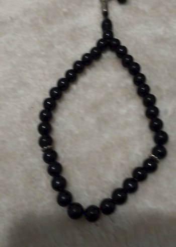 Siyah Gotik Erkek Tesbih - Görsel 5