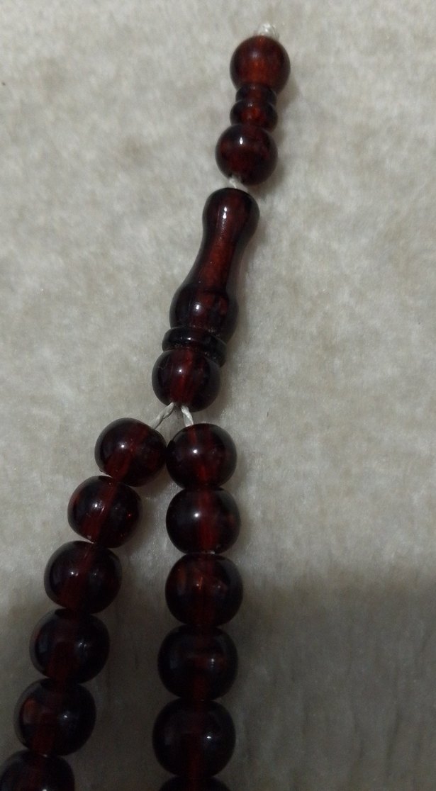 Bordo Erkek Tesbih - Görsel 4