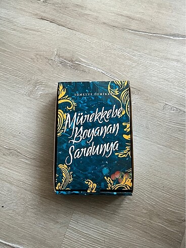 Mürekkebe Boyanan Sardunya 1 Kutulu