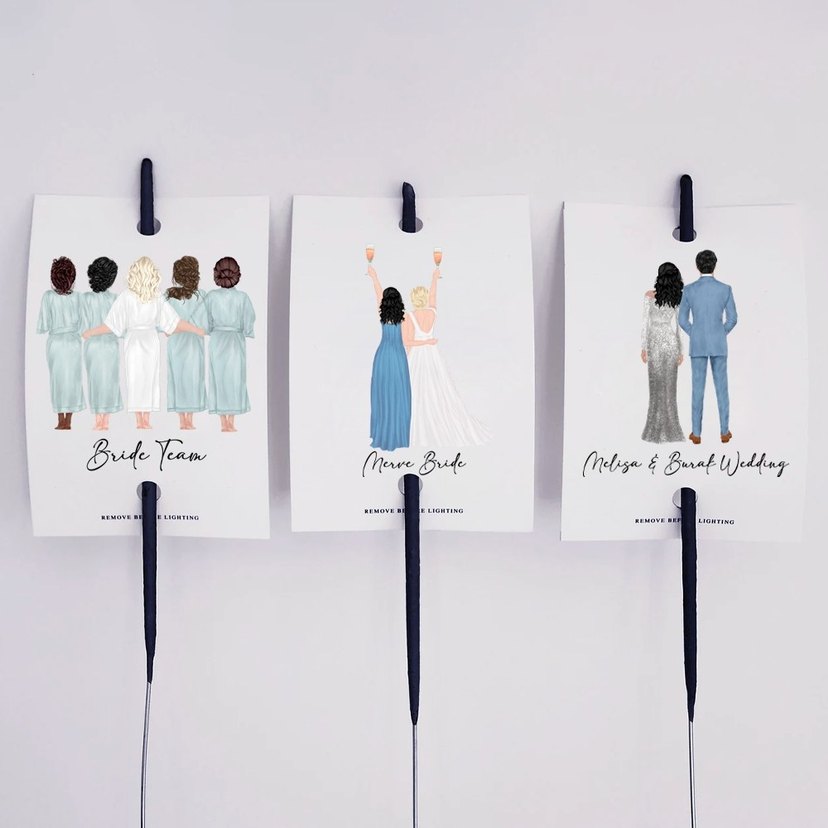 Mezuniyet Düğünlere Özel Kişiselleştirilmiş Maytap Etiketleri! - Görsel 2