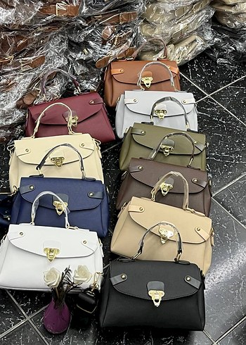 Zara Klasik Siyah Deri Kadın Çanta