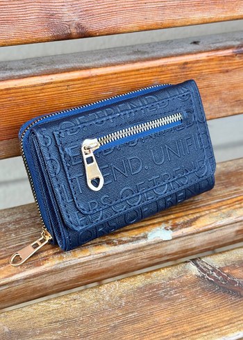 Mor Fermuarlı Kadın Cüzdanı - Görsel 7