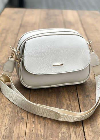 Mavi Deri Tokalı Kadın Çanta - Görsel 4