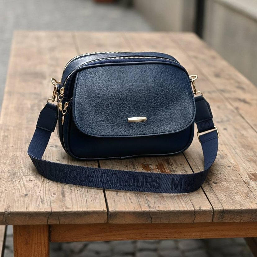 Bordo Deri Kadın Çanta - Görsel 2