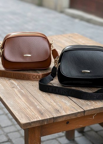 Kahverengi Deri Kadın Çanta - Görsel 2