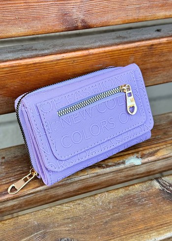 Kırmızı Deri Fermuarlı Kadın Cüzdanı - Görsel 6