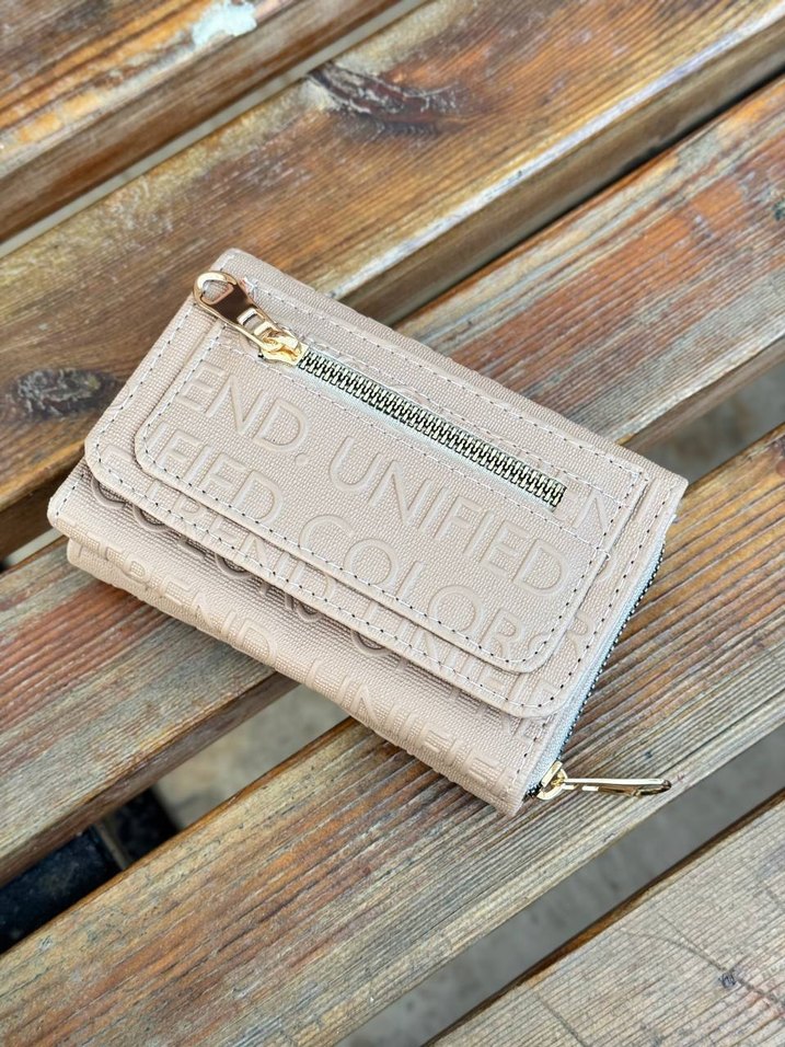 Kırmızı Deri Fermuarlı Kadın Cüzdanı - Görsel 3