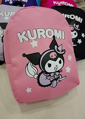 kuromi cocuk sırt çantası 21*25 cm - Görsel 5