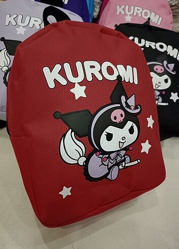kuromi cocuk sırt çantası 21*25 cm - Görsel 7