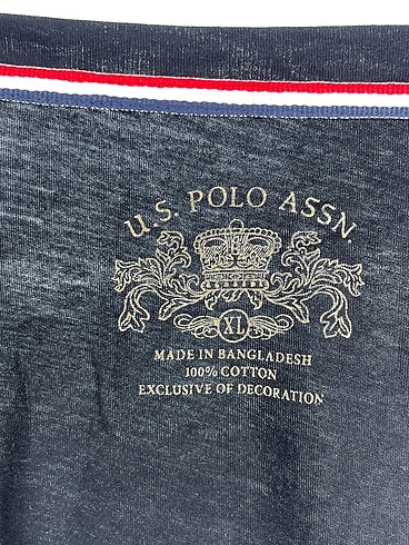 xl Beden siyah Renk U.S Polo Assn. T-shirt %70 İndirimli.