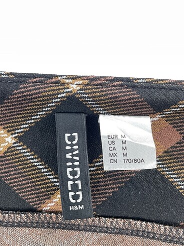 m Beden kahverengi Renk H&M Mini Etek %70 İndirimli.