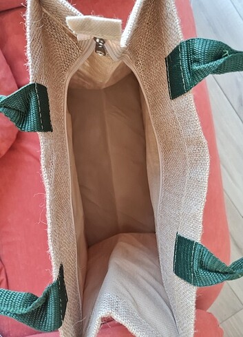 Beden Starbucks Hasır Çanta