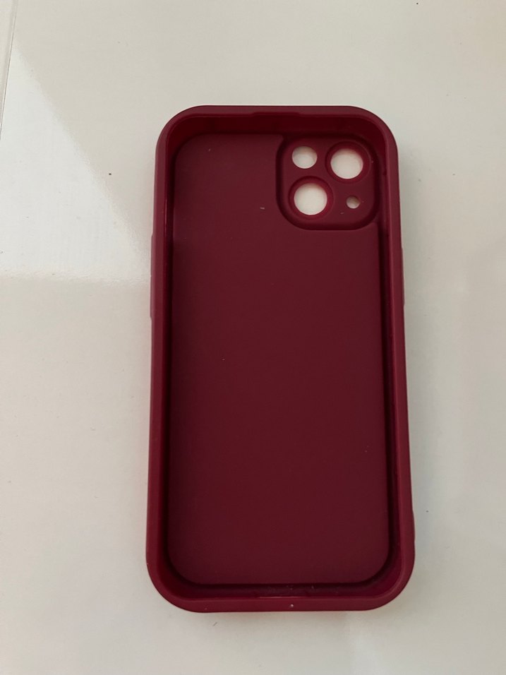 Bordo Bohem Dantel Detaylı Telefon Kılıfı - Görsel 2