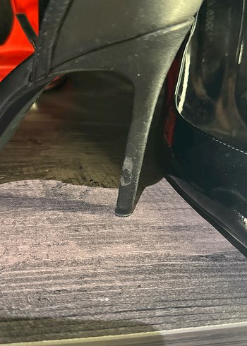 Kadın Siyah Stiletto Topuklu Sandalet - Görsel 4