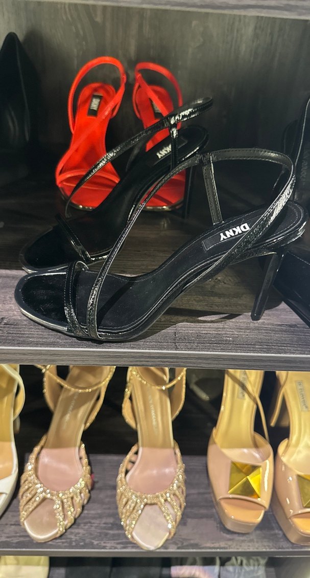 DKNY Siyah  İnce Topuklu - Görsel 2