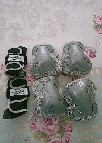 Gri Motokros Dizlik ve Bileklik Seti - Görsel 4