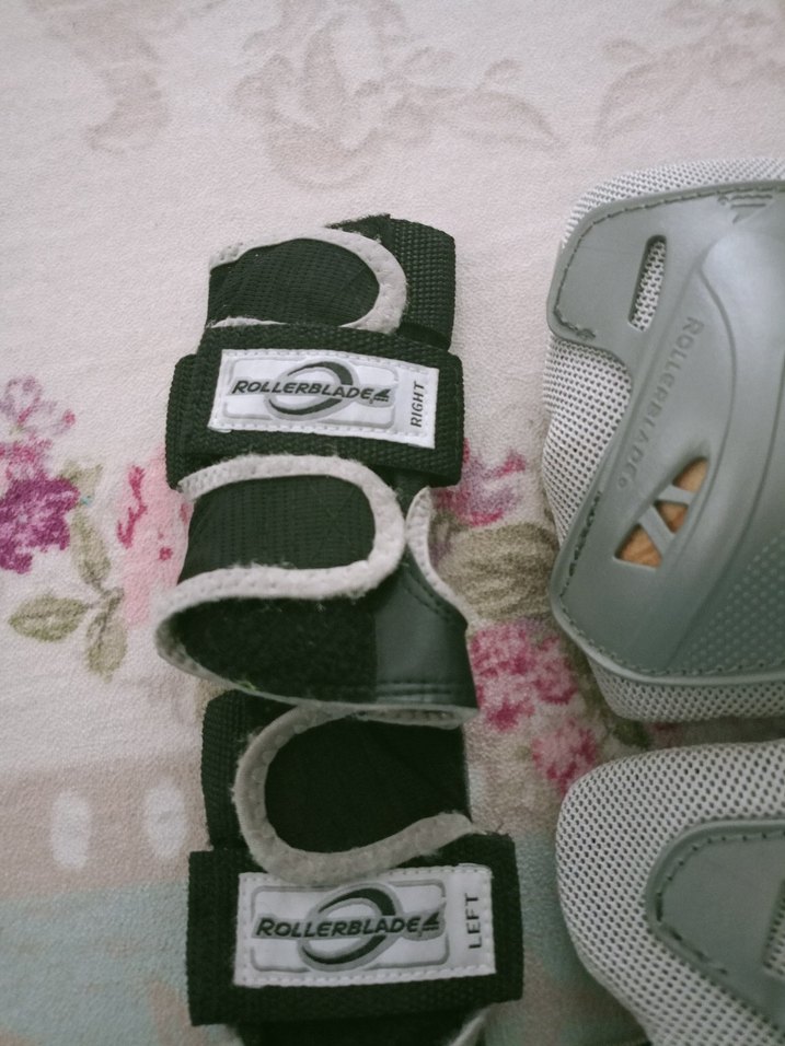 Gri Motokros Dizlik ve Bileklik Seti - Görsel 3