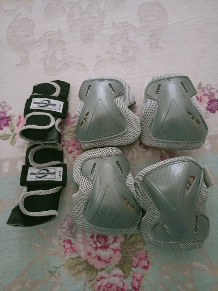 Gri Motokros Dizlik ve Bileklik Seti - Görsel 5