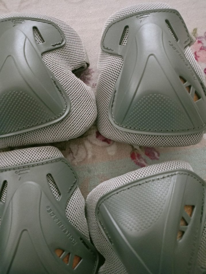 Gri Motokros Dizlik ve Bileklik Seti - Görsel 2