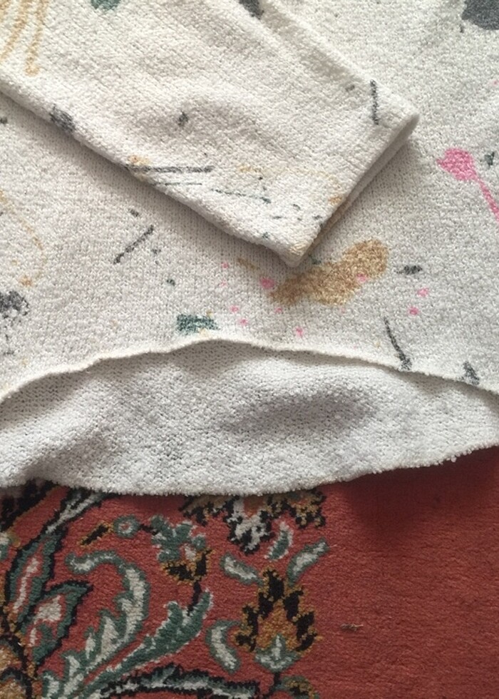 Beyaz kazak - Görsel 2