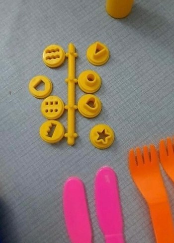 Renkli Barbie hamur Atölyesi Oyuncak Seti - Görsel 5