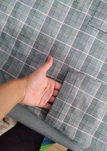 Gri Ekose mini salopet - Görsel 2