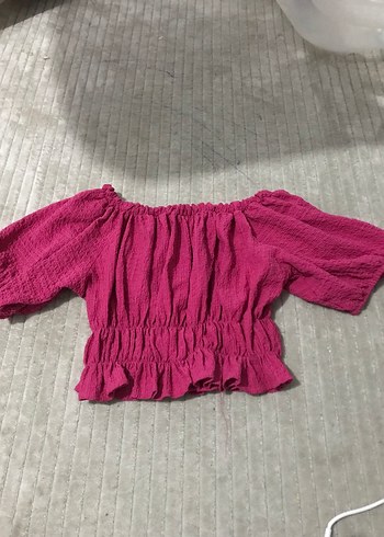 Kız Çocuk Bej Keten Volanlı Kolsuz Bluz - Görsel 7