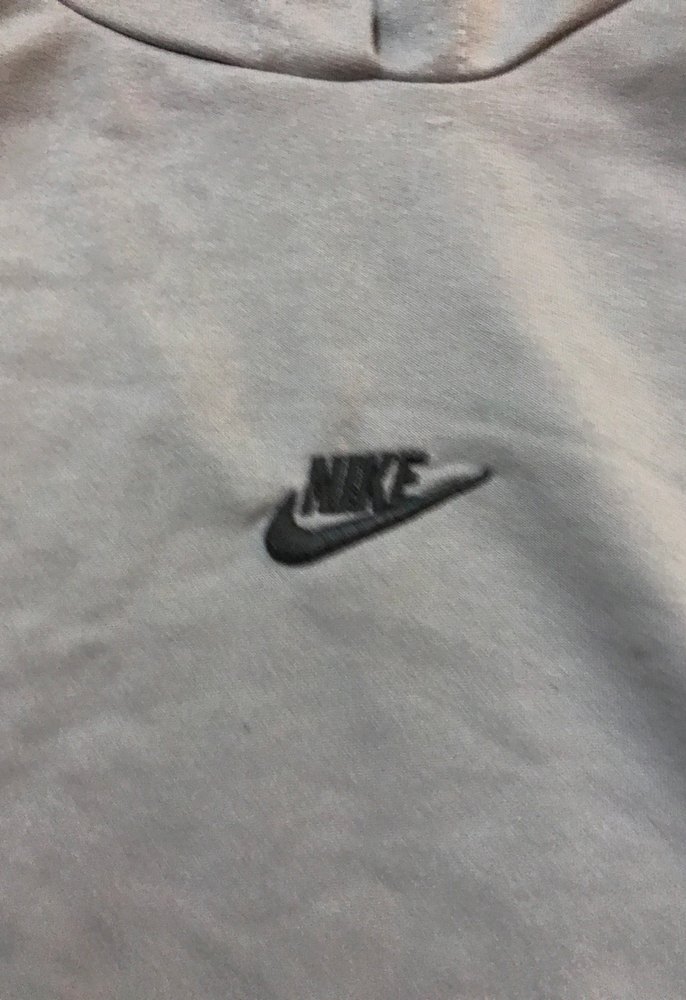 Gri Nike Kapüşonlu Kadın Sweatshirt - Görsel 2