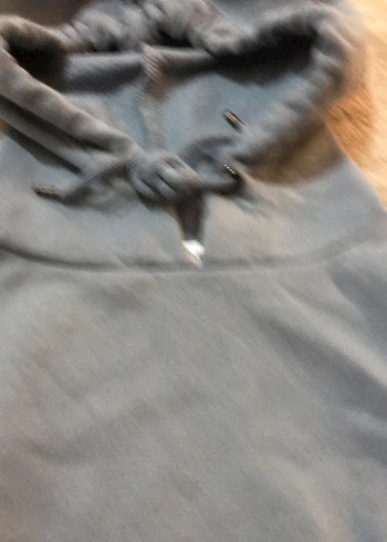 Gri Kapüşonlu Kadın Sweatshirt - Görsel 2