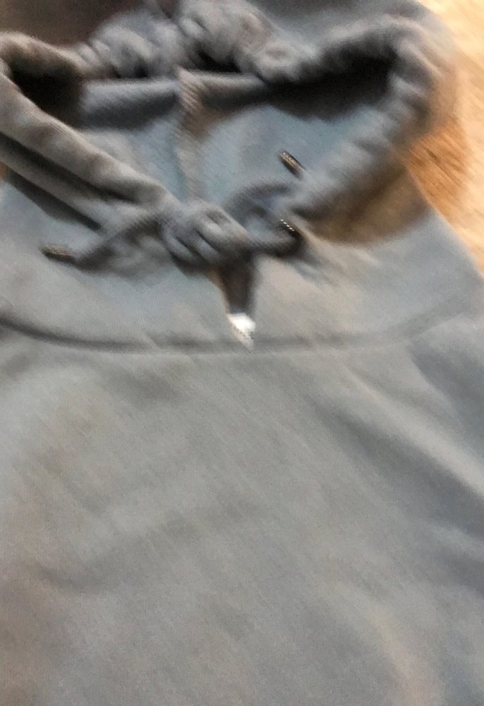 Gri Kapüşonlu Kadın Sweatshirt - Görsel 2