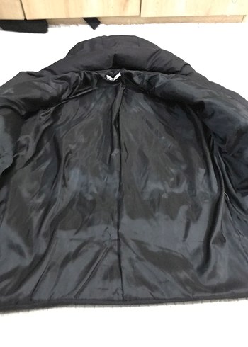 Siyah Kısa Kollu Kadın Puff Mont - Görsel 3