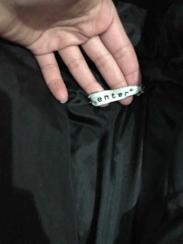 Siyah Kısa Kollu Kadın Puff Mont - Görsel 2