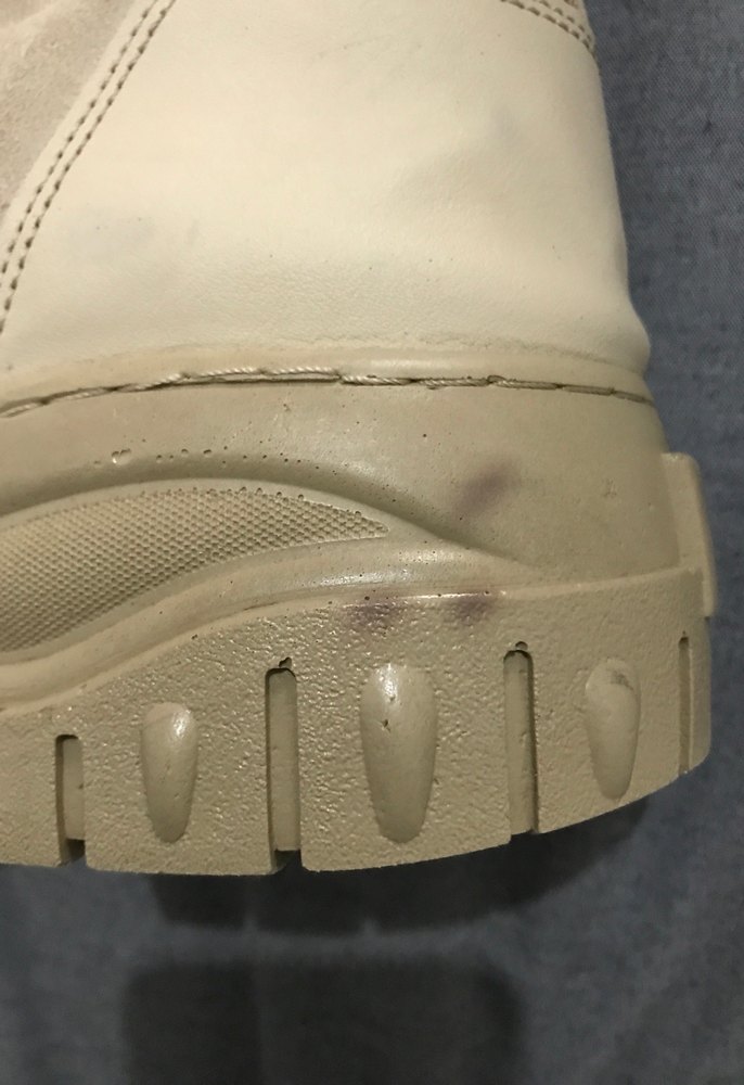 Bej Süet Kadın Platform Topuk Bot - Görsel 3