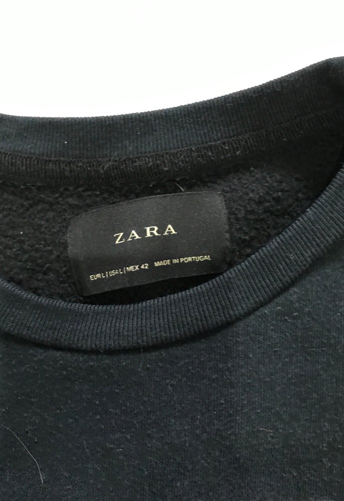 Siyah Kadın Baskılı Sweatshirt - Görsel 2