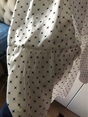 Pull and Bear saten elbise